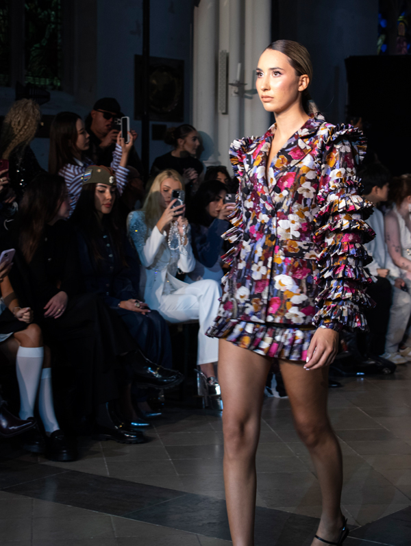 Moment from the runway