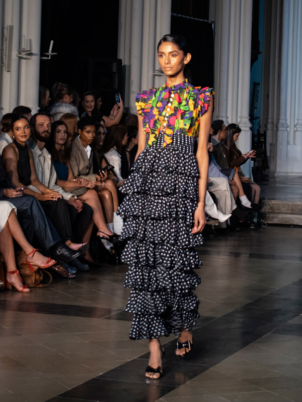 Moment from the runway