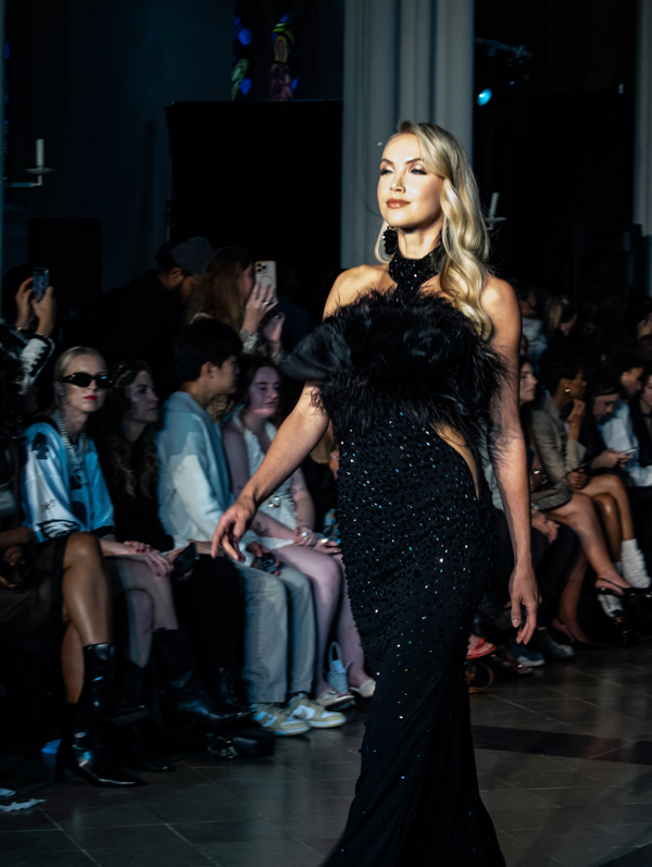 Moment from the runway