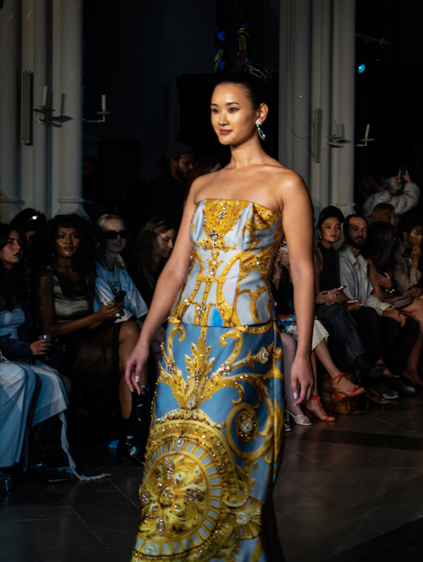 Moment from the runway