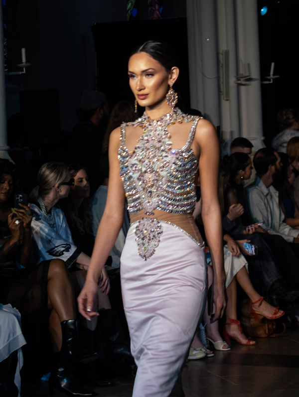 Moment from the runway