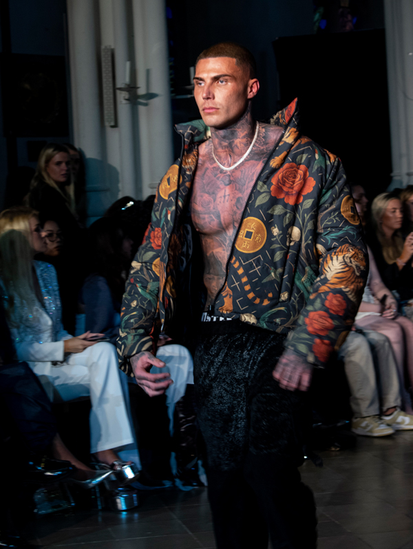 Moment from the runway