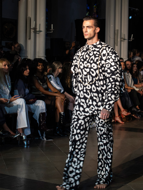 Moment from the runway